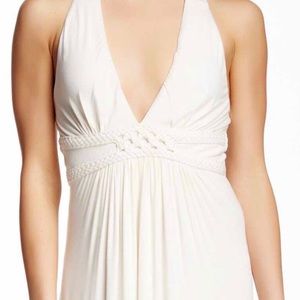 Sky “philena” off white maxi dress